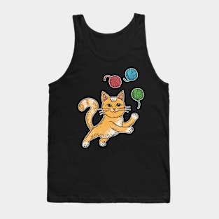 Cat Juggler Tank Top